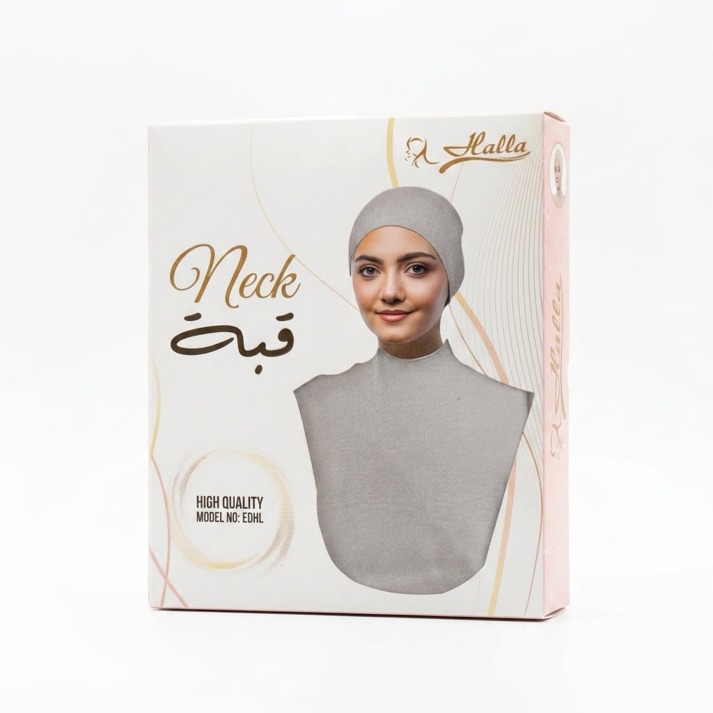 Viscose Neck - Pearl Grey