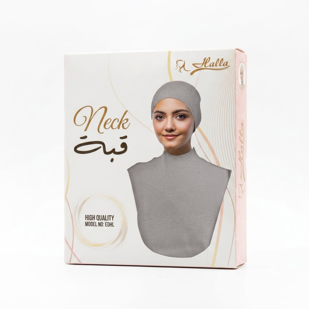 Viscose Neck - Ash Grey