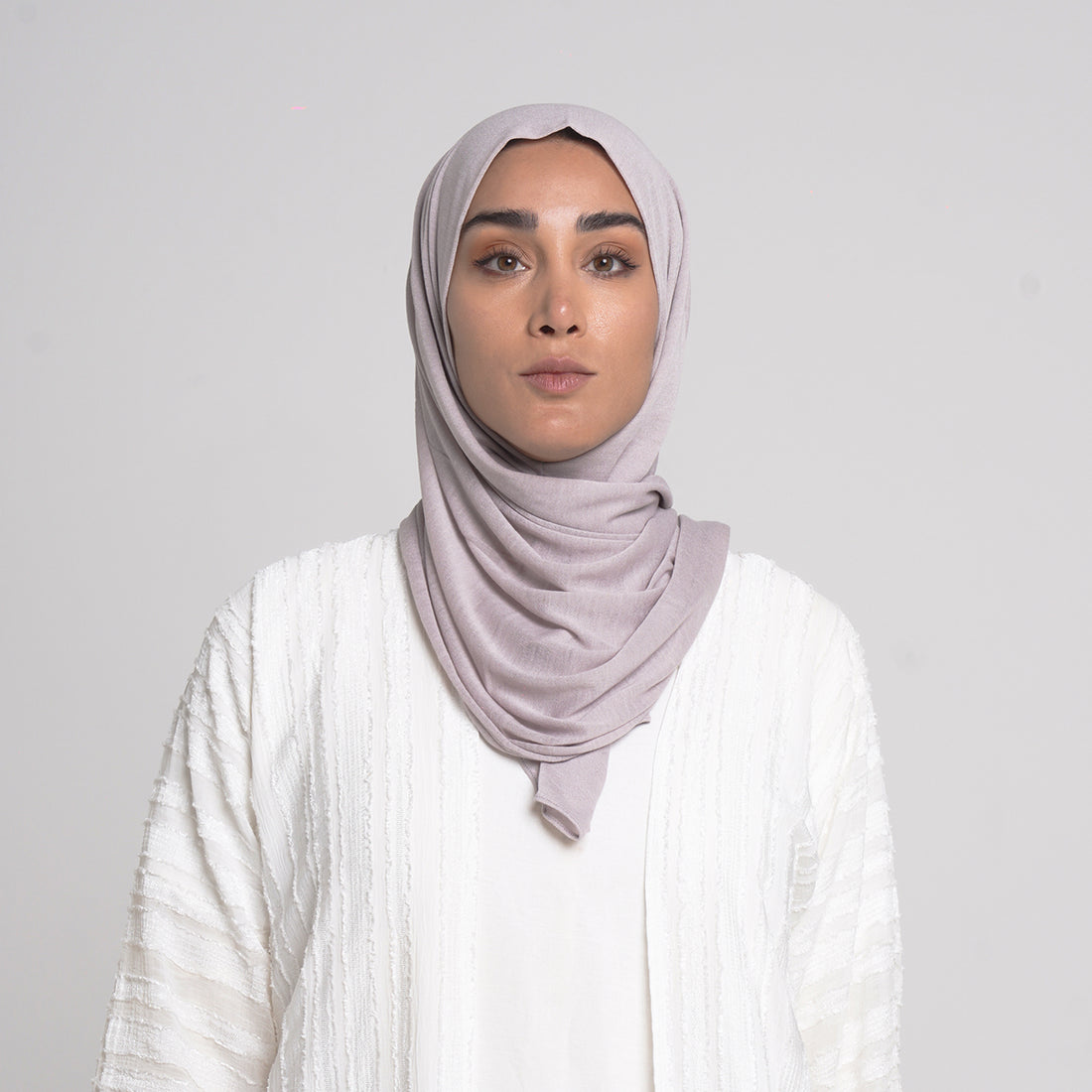 Turkish folded Hijab - Pearl Blush