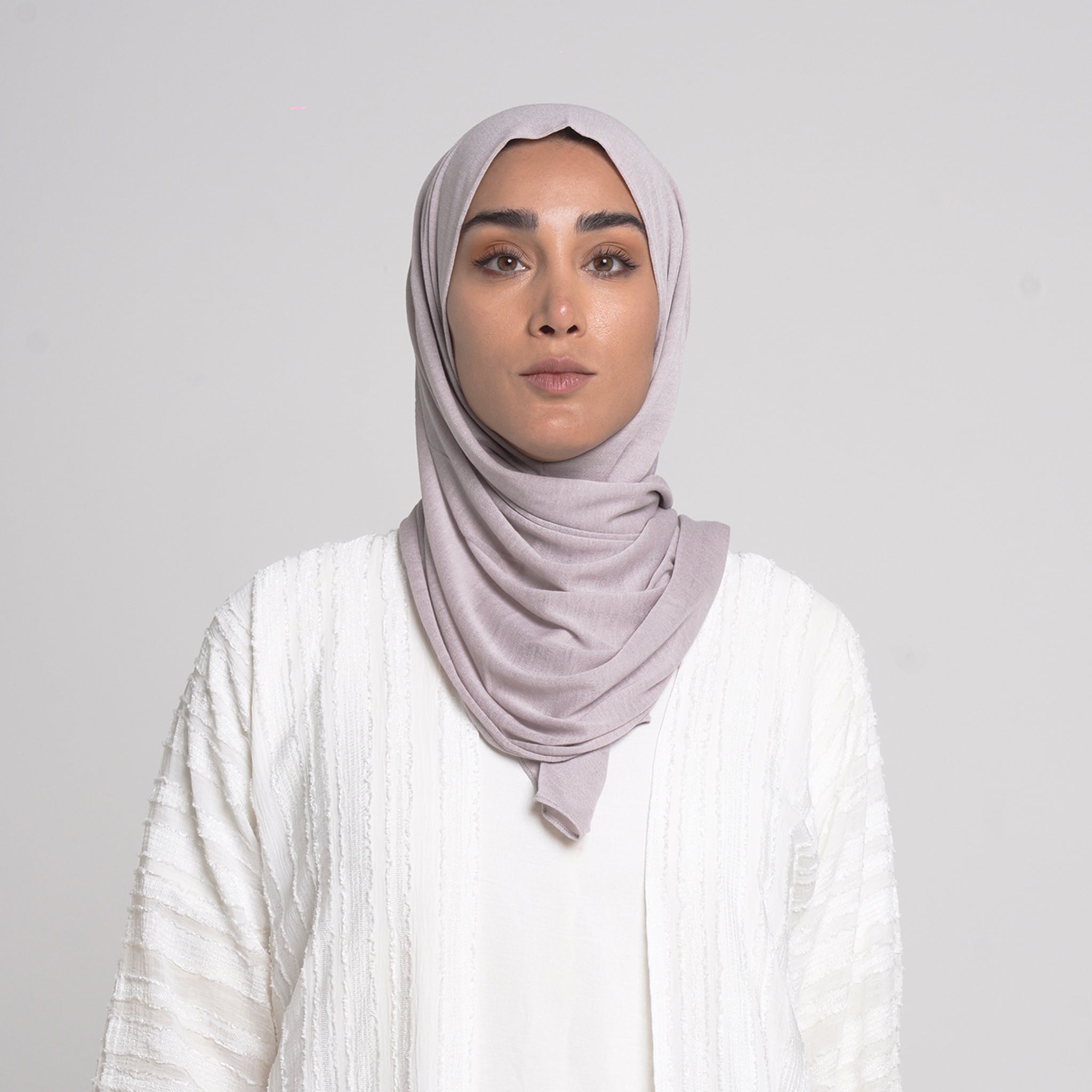 Turkish folded Hijab - Pearl Blush