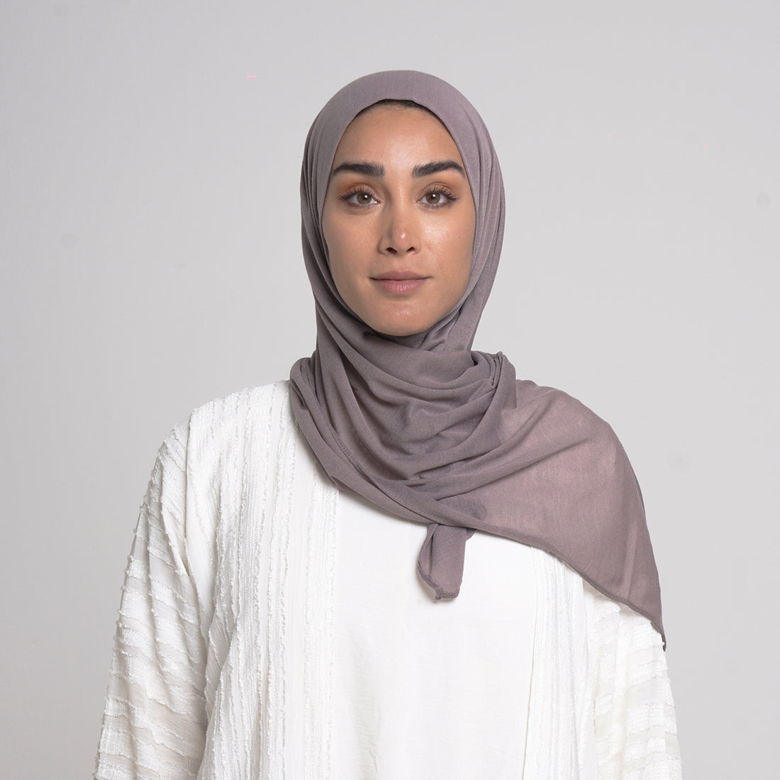 Turkish folded Hijab -Dusty Mauve