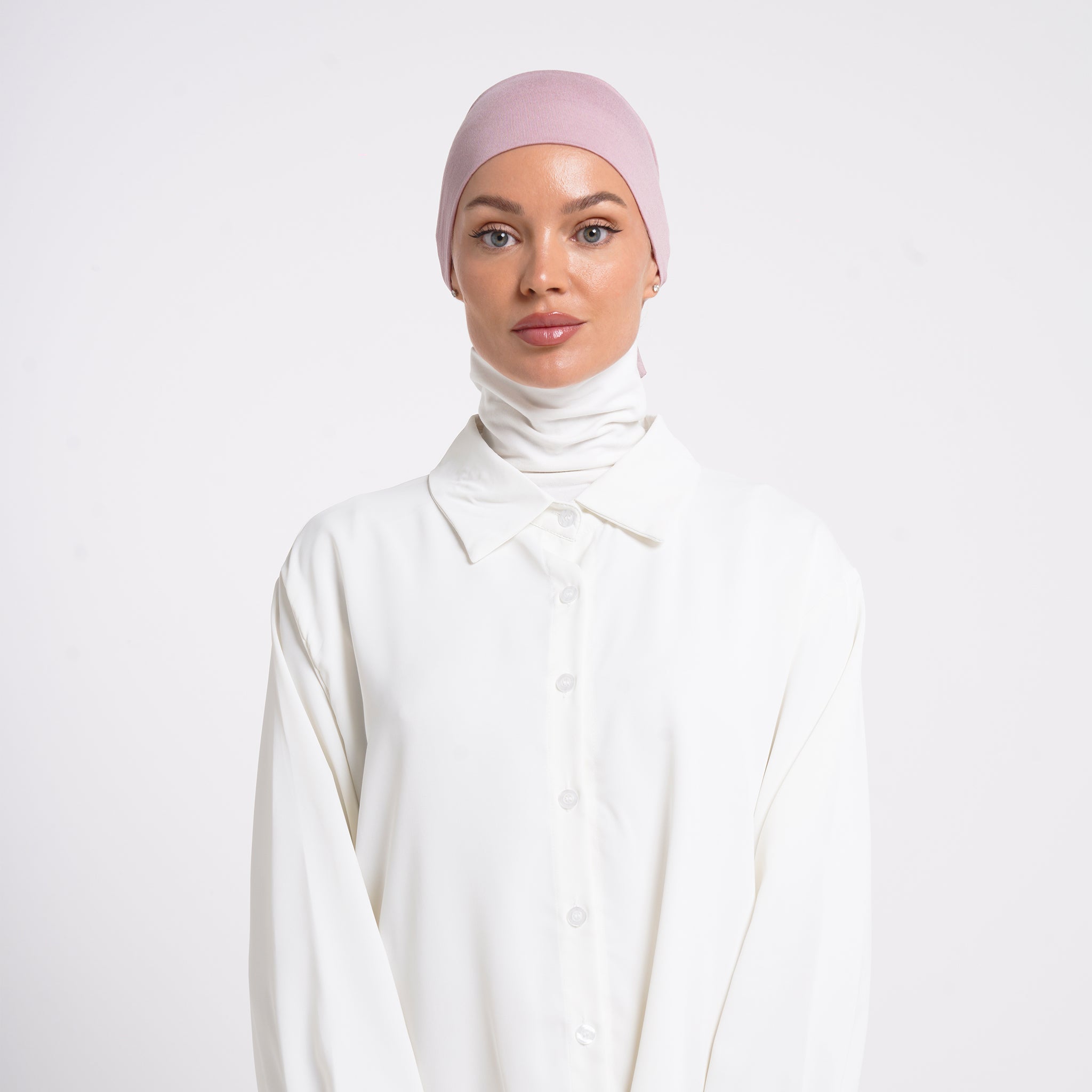 Tiffany Tie-Back Bonnet - Dusty Rose