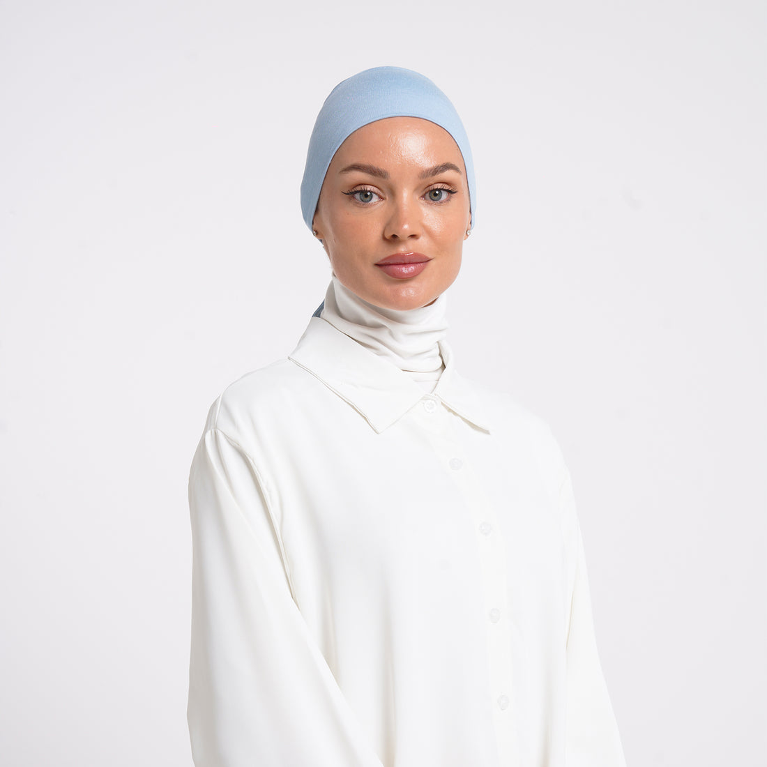Tiffany Tie-Back Bonnet - Baby Blue