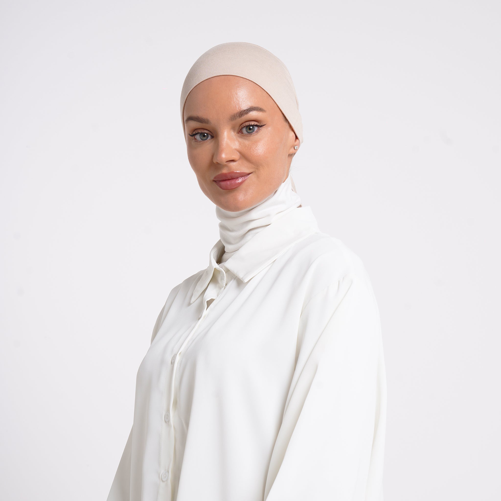 Tiffany Tie-Back Bonnet - Soft Sand