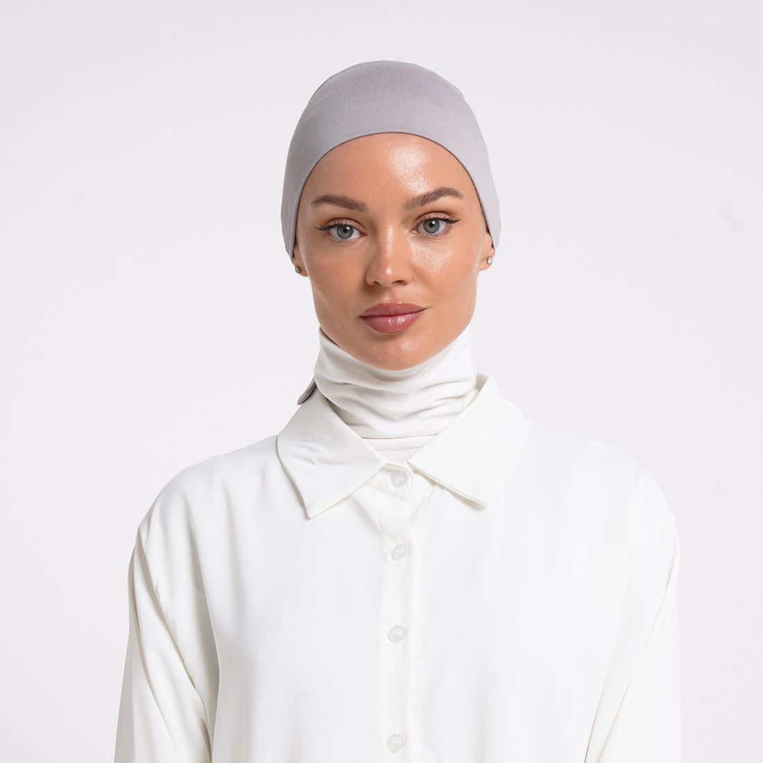 Tiffany Tie-Back Bonnet - Dove Gray