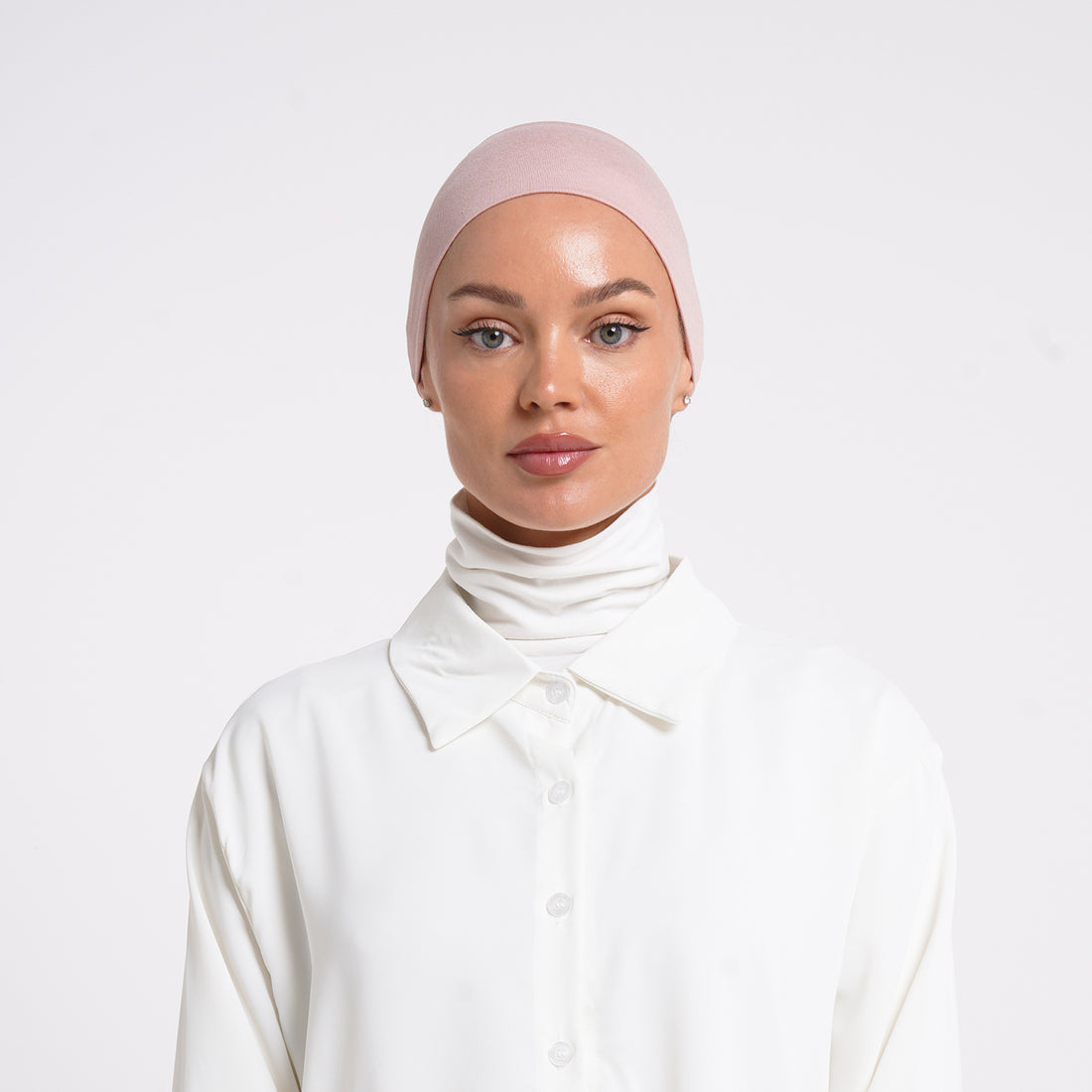 Tiffany Tie-Back Bonnet - Blush Pearl