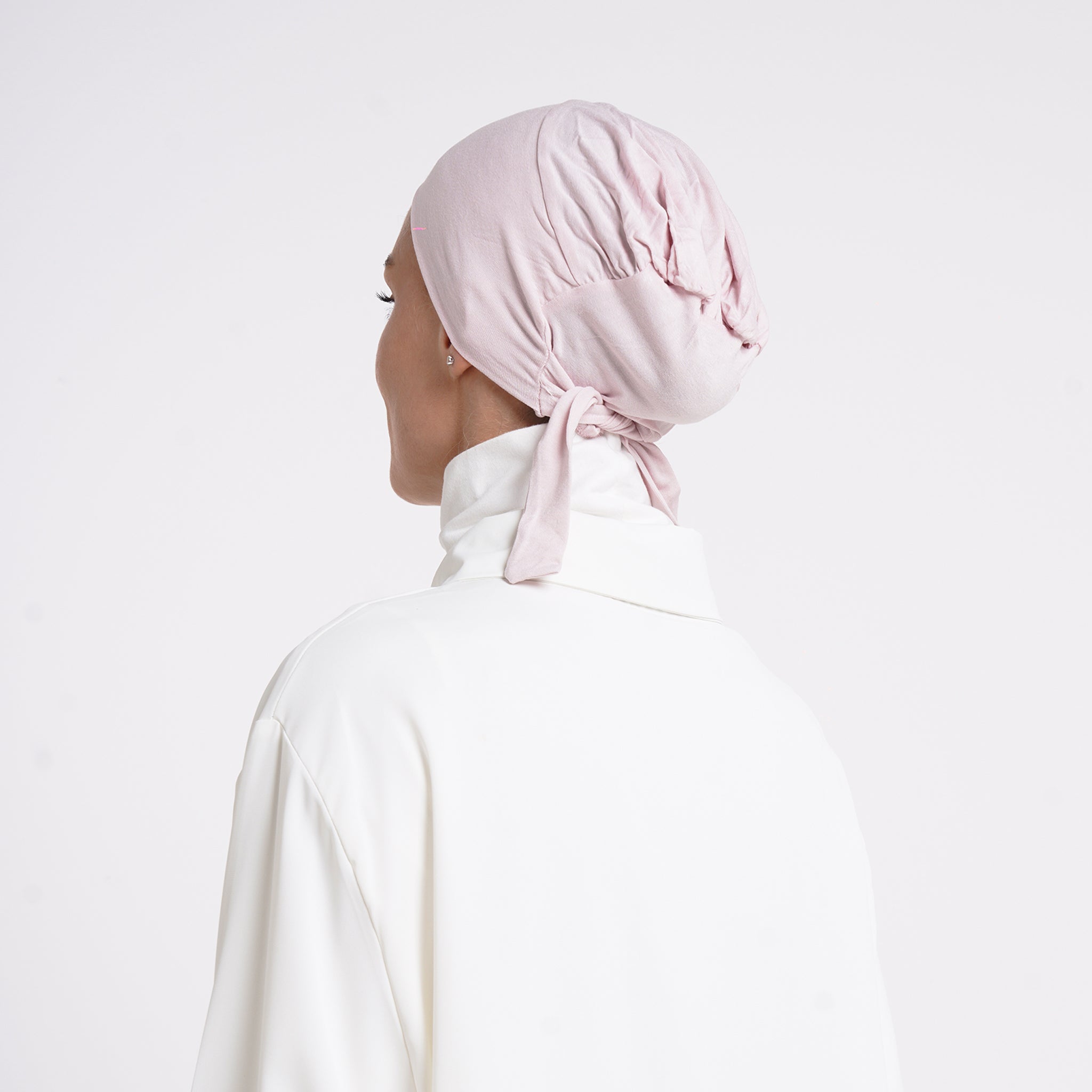Tiffany Tie-Back Bonnet - Rose Quartz