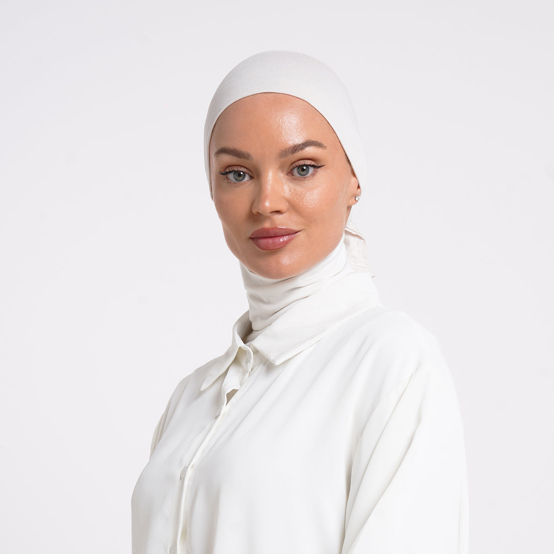 Tiffany Tie-Back Bonnet - Ivory Cream
