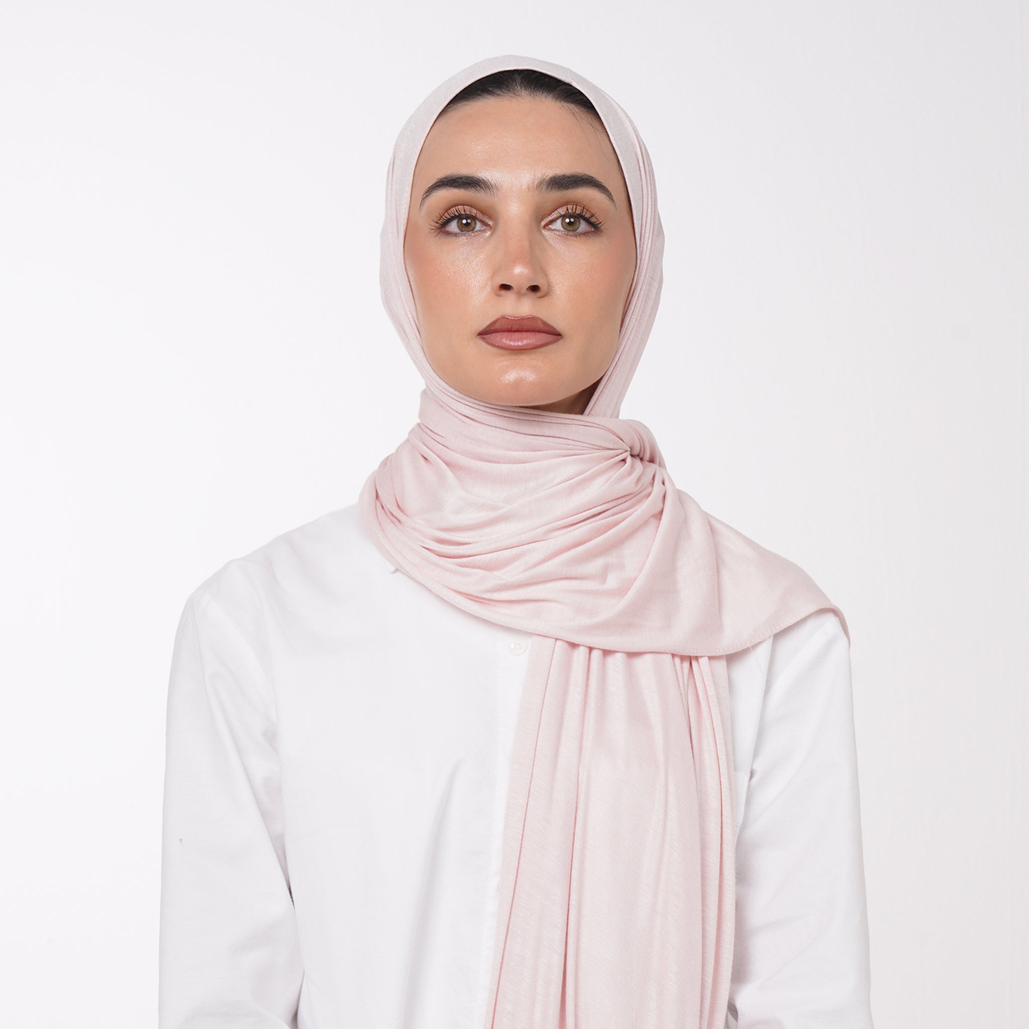Plain Jersey Hijab or Everyday Comfort Jersey Hijab - Baby Pink