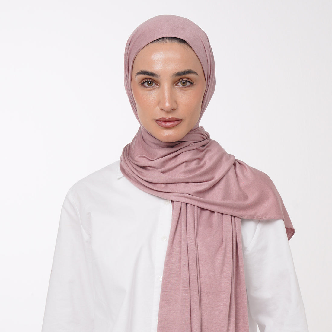 Plain Jersey Hijab or Everyday Comfort Jersey Hijab - Blush Pink