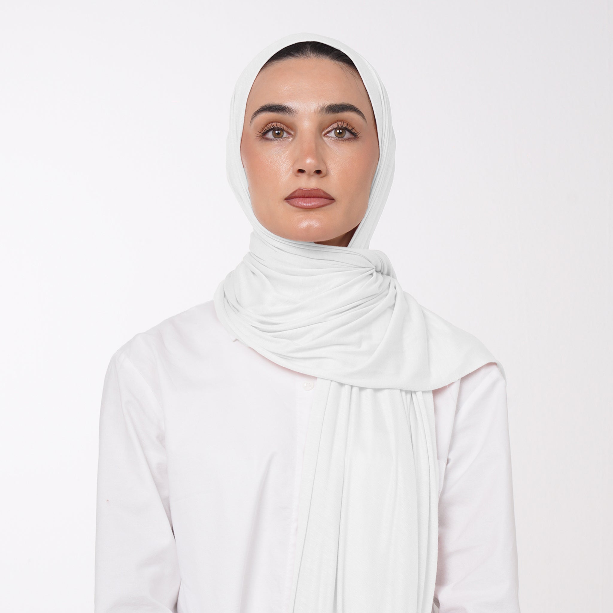 Plain Jersey Hijab or Everyday Comfort Jersey Hijab - Off-White