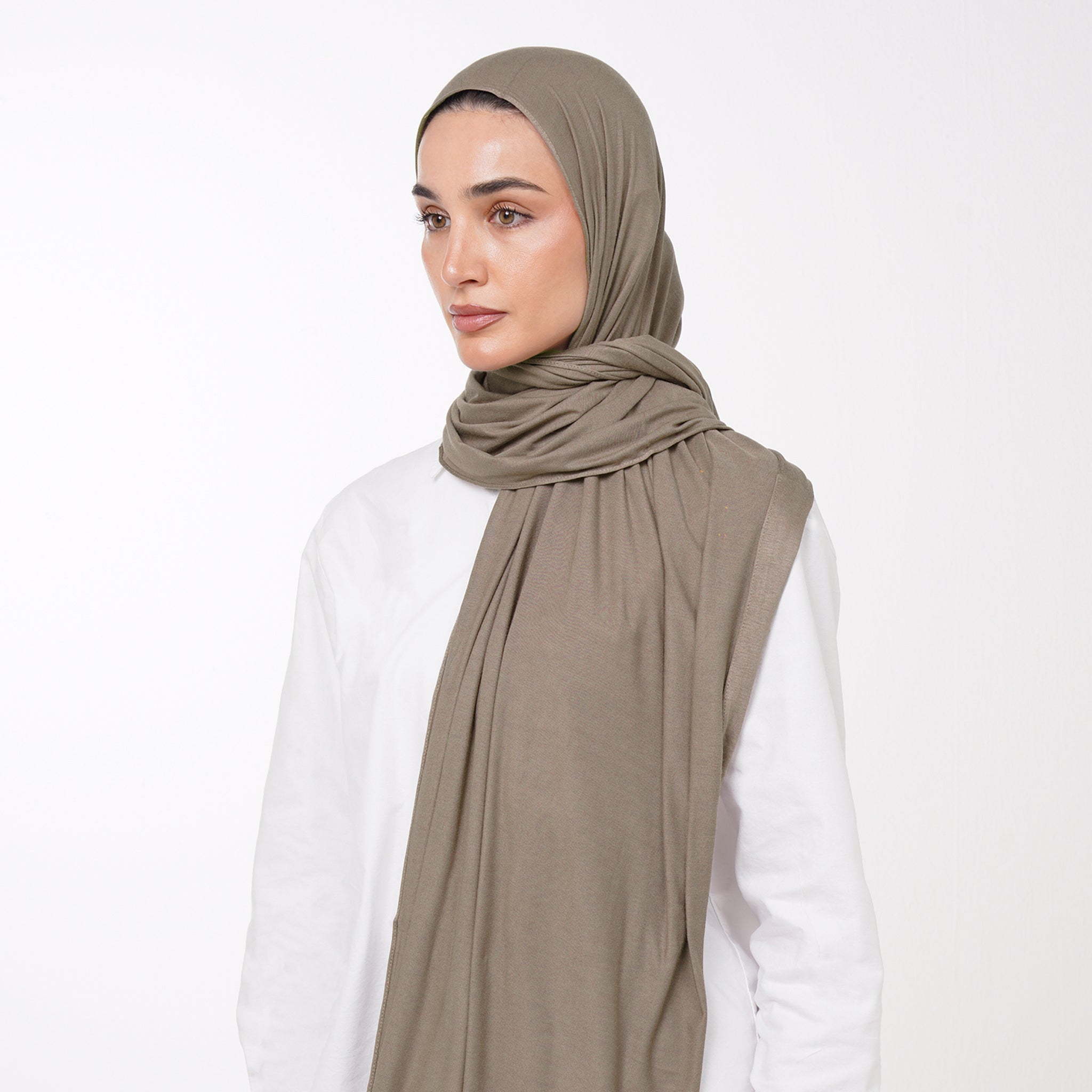 Plain Jersey Hijab or Everyday Comfort Jersey Hijab - Nude