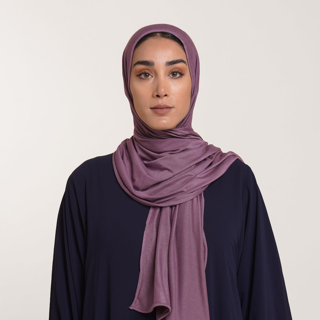 Premium Jersey Hijab - Mulberry Mauve
