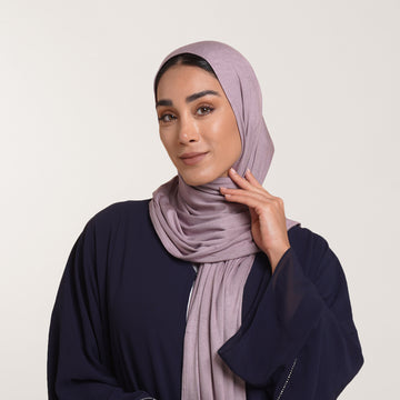 Premium Jersey Hijab - Mauve