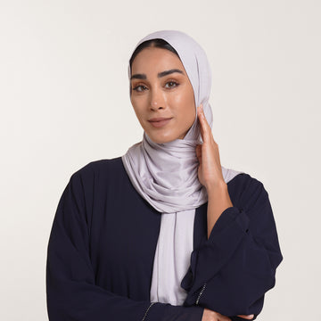 Premium Jersey Hijab - Light Lilac