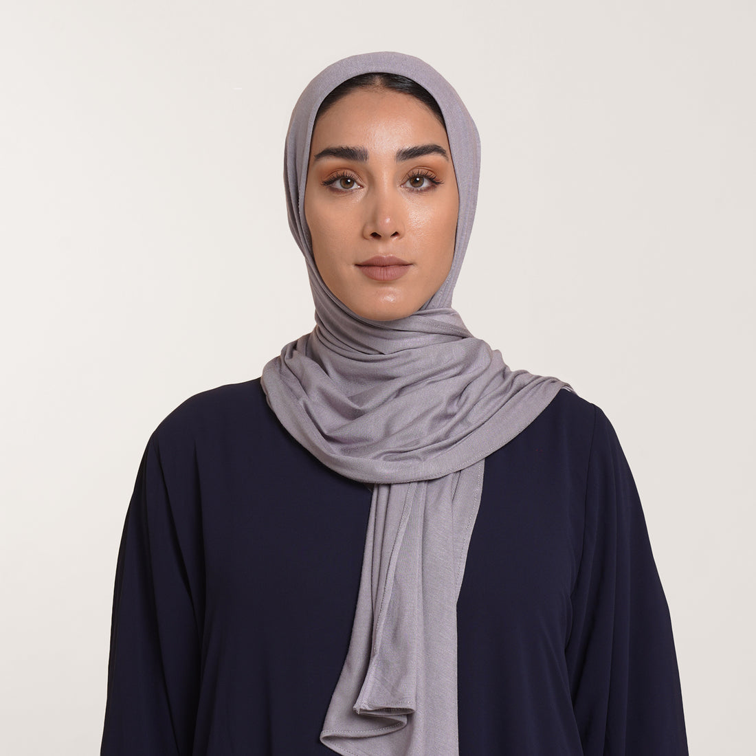 Premium Jersey Hijab - Grey