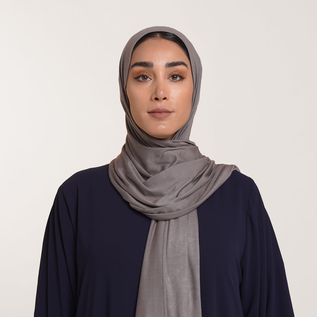 Premium Jersey Hijab - Taupe