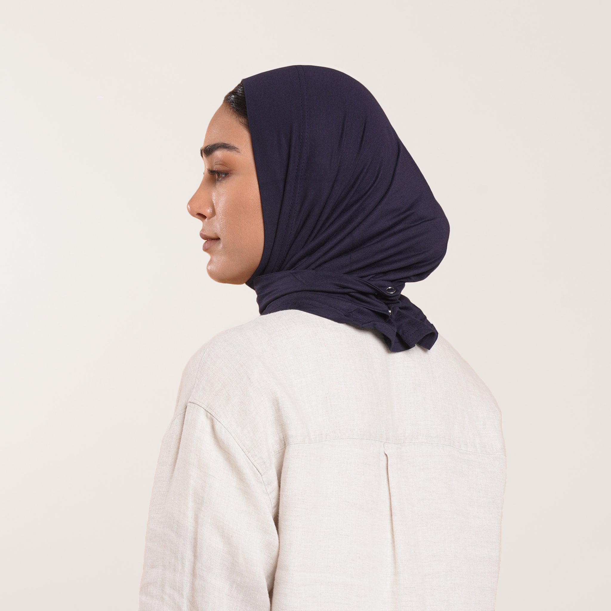 Easy wear Hijab (Tabaki) - Midnight Blue