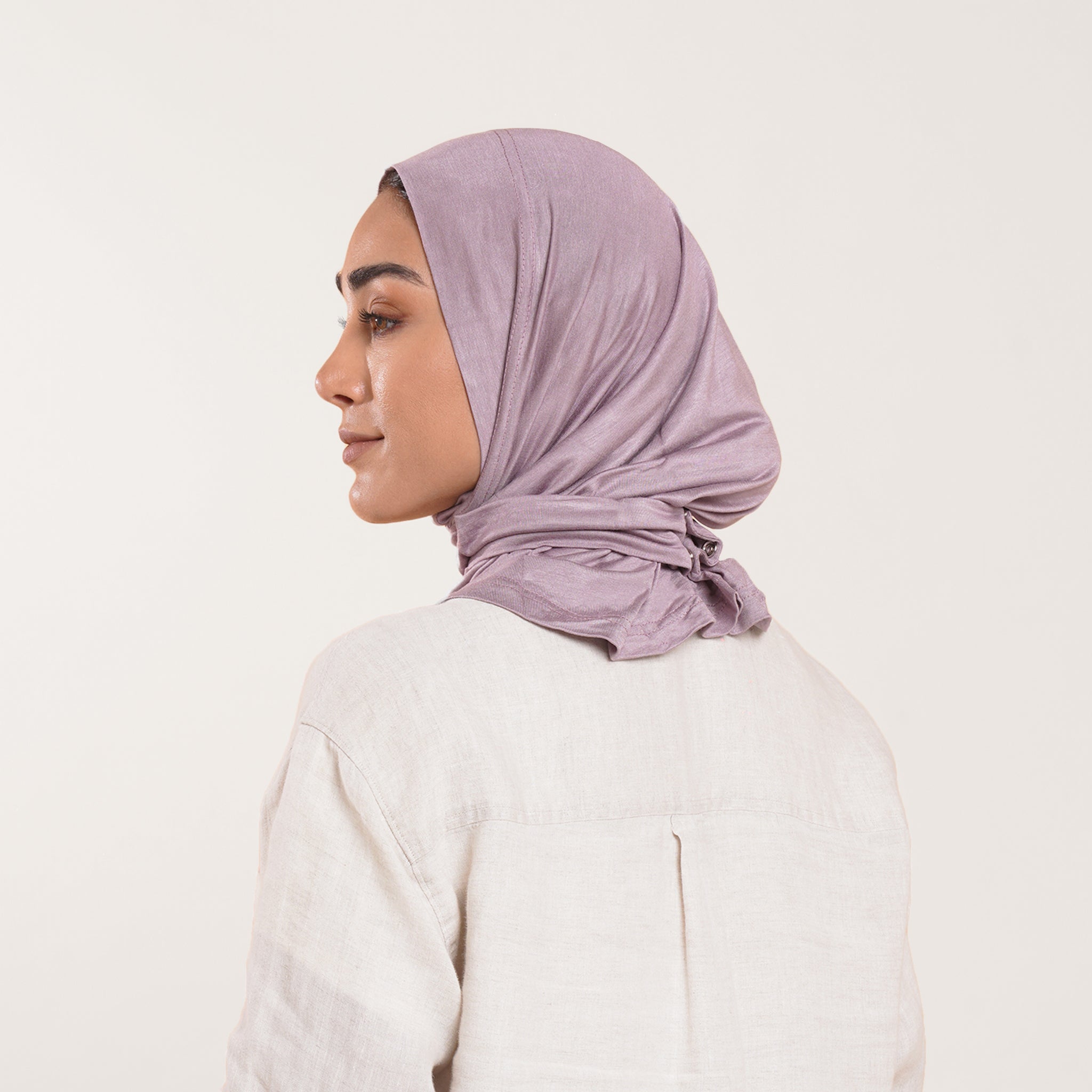 Easy wear Hijab (Tabaki) - Soft Mauve