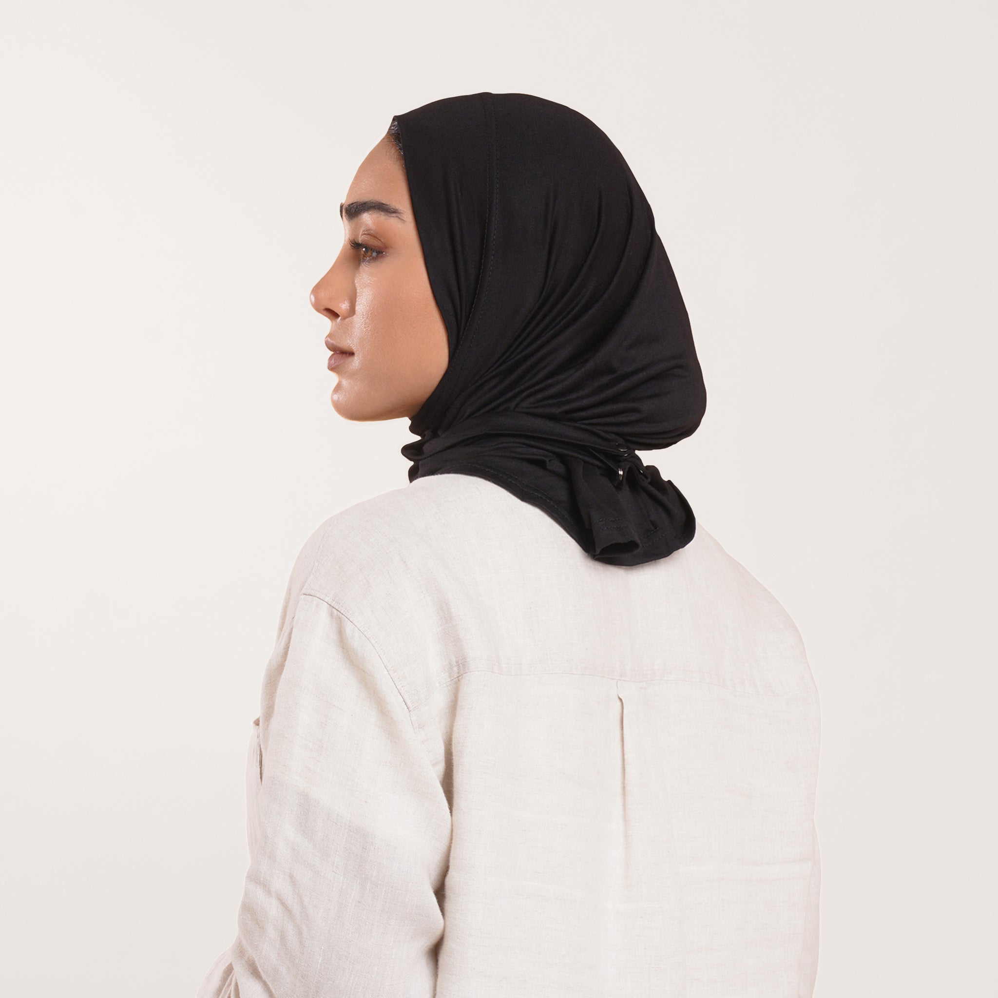 Easy wear Hijab (Tabaki) - Classic Black