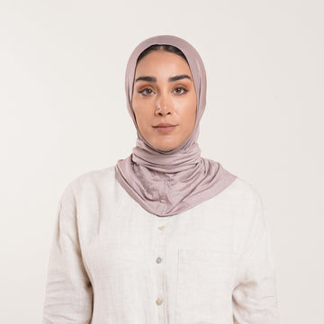 Easy wear Hijab (Tabaki) - Dusty Mauve