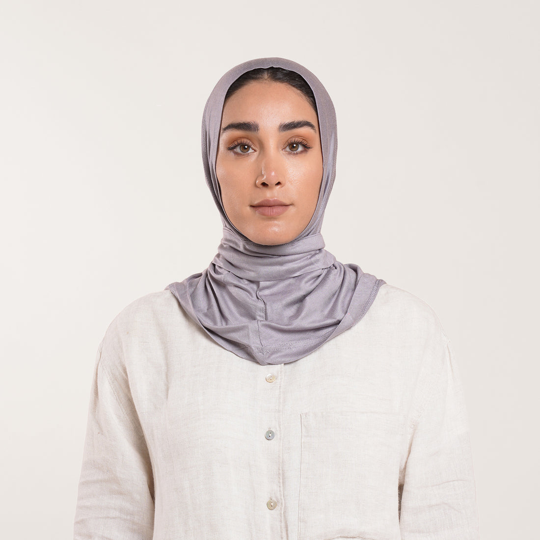 Easy wear Hijab (Tabaki) - Cool Ash Gray