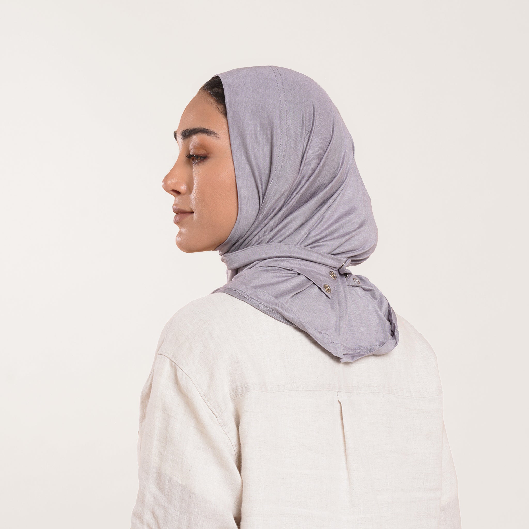 Easy wear Hijab (Tabaki) - Cool Ash Gray