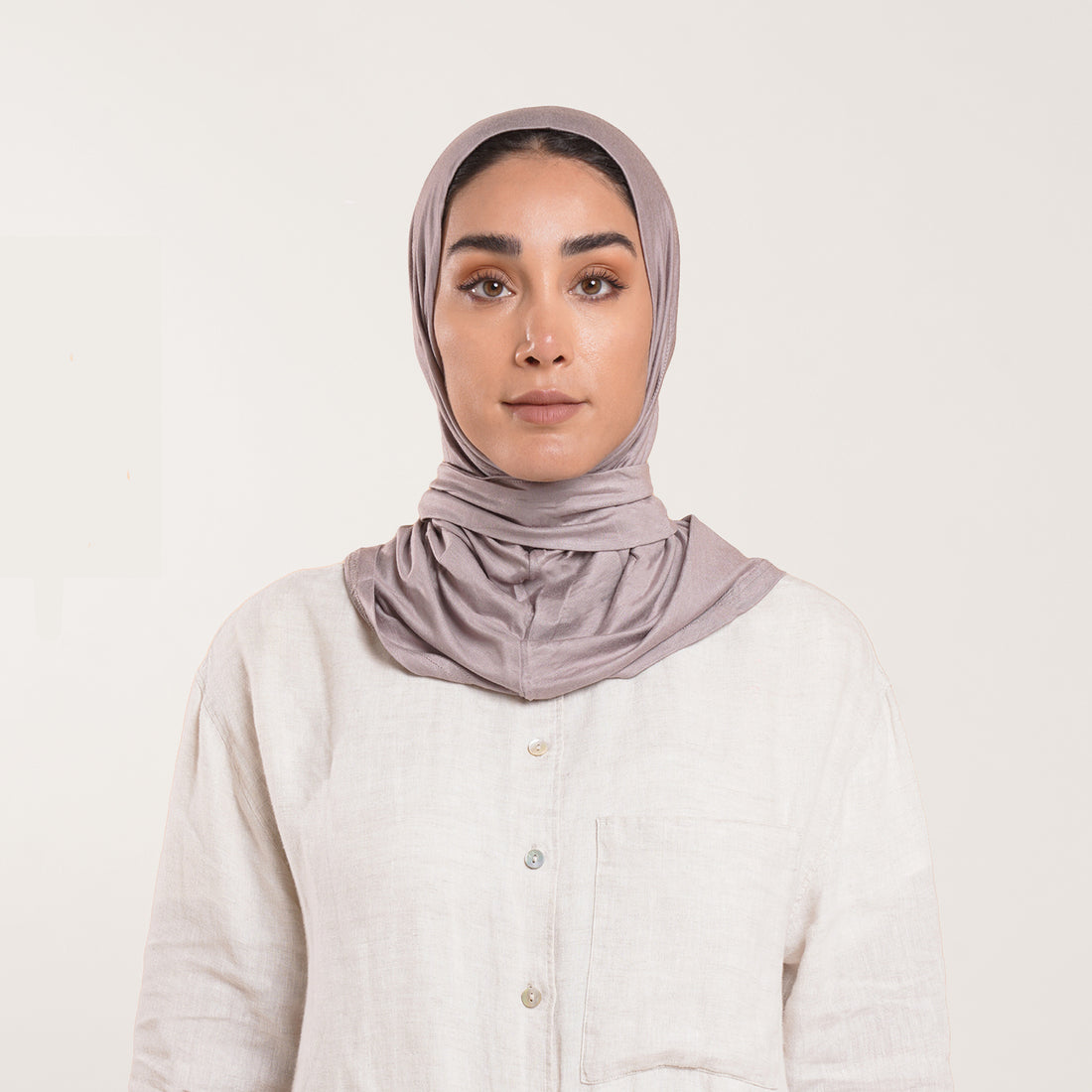 Easy wear Hijab (Tabaki) - Mushroom Taupe