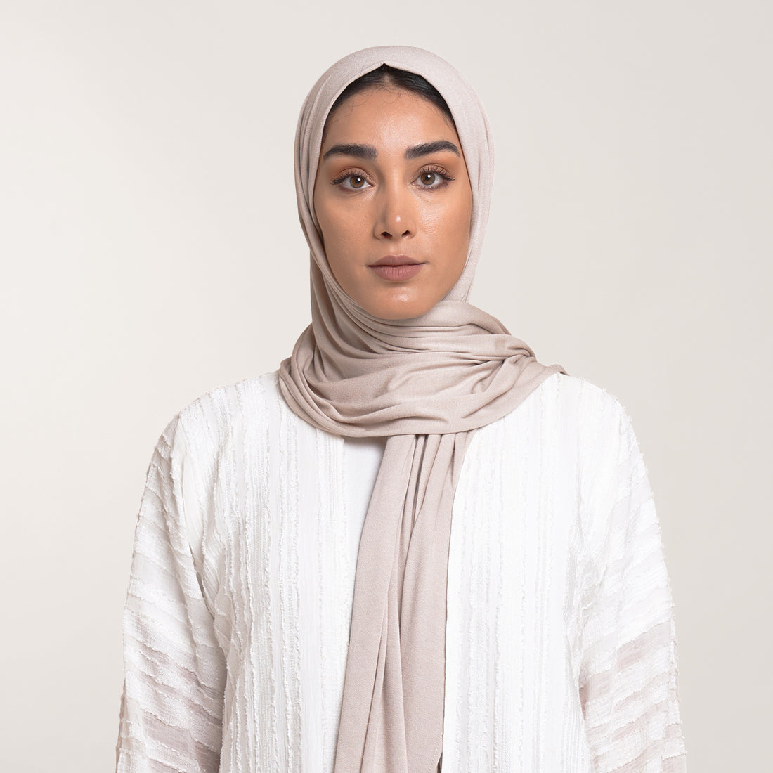 CC Malmal Jersey Hijab - Blush Linen