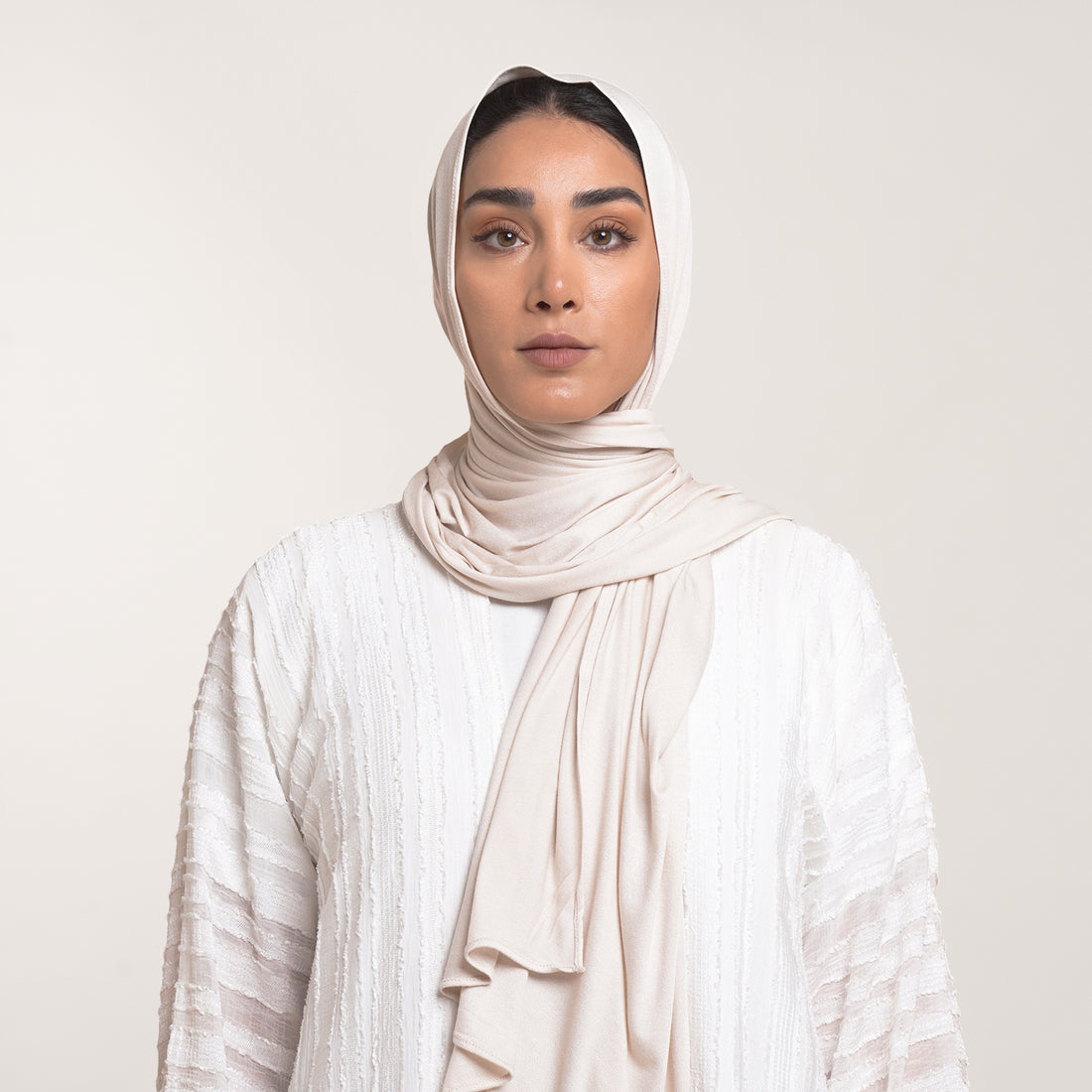 CC Malmal Baby Hijab - Blush Ivory