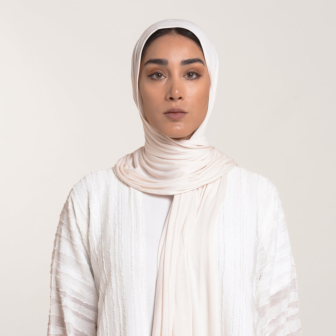 CC Malmal Jersey Hijab - Cream Blush