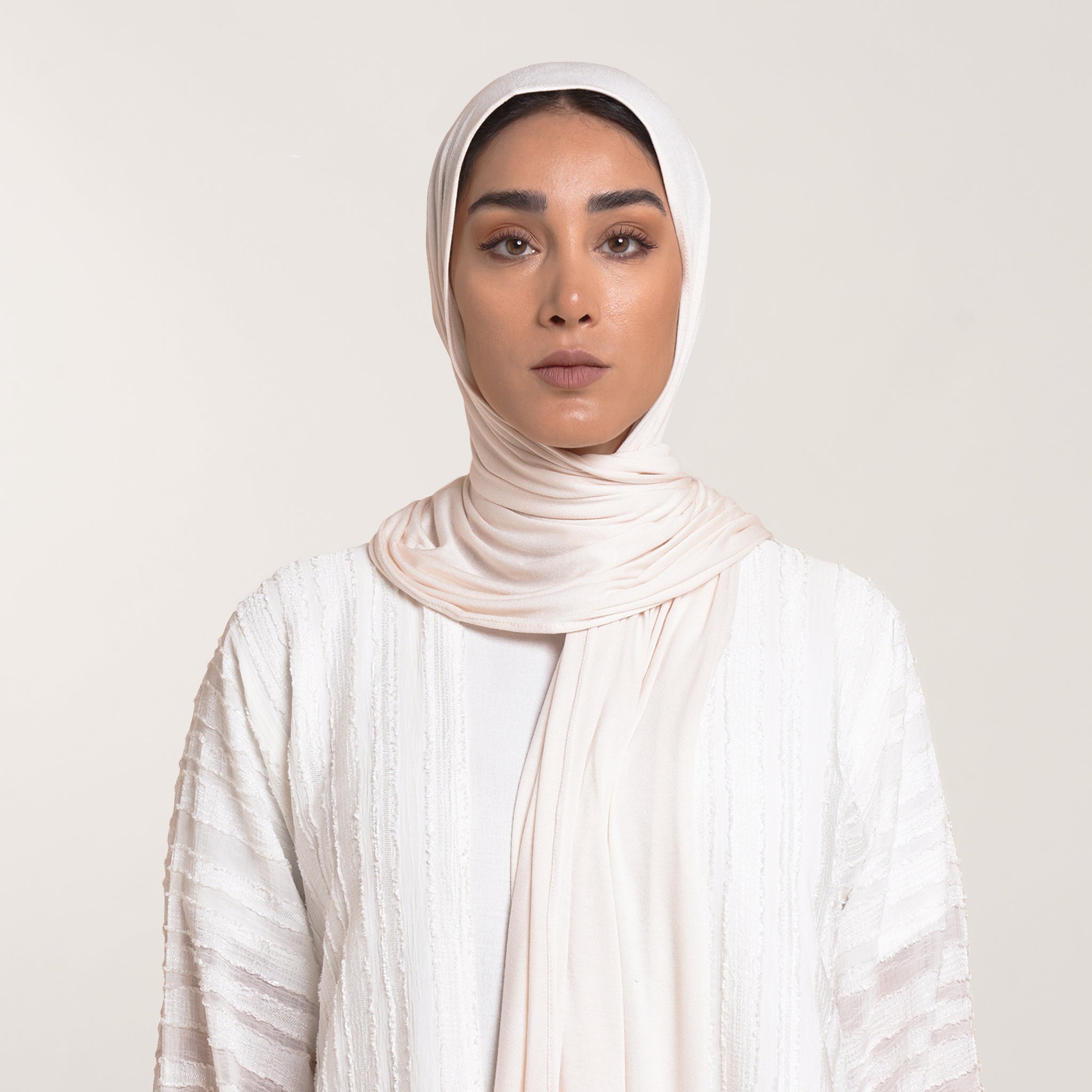 CC Malmal Jersey Hijab - Cream Blush