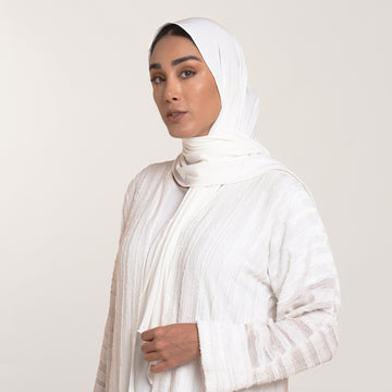 CC Malmal Baby Hijab - Pure Ivory