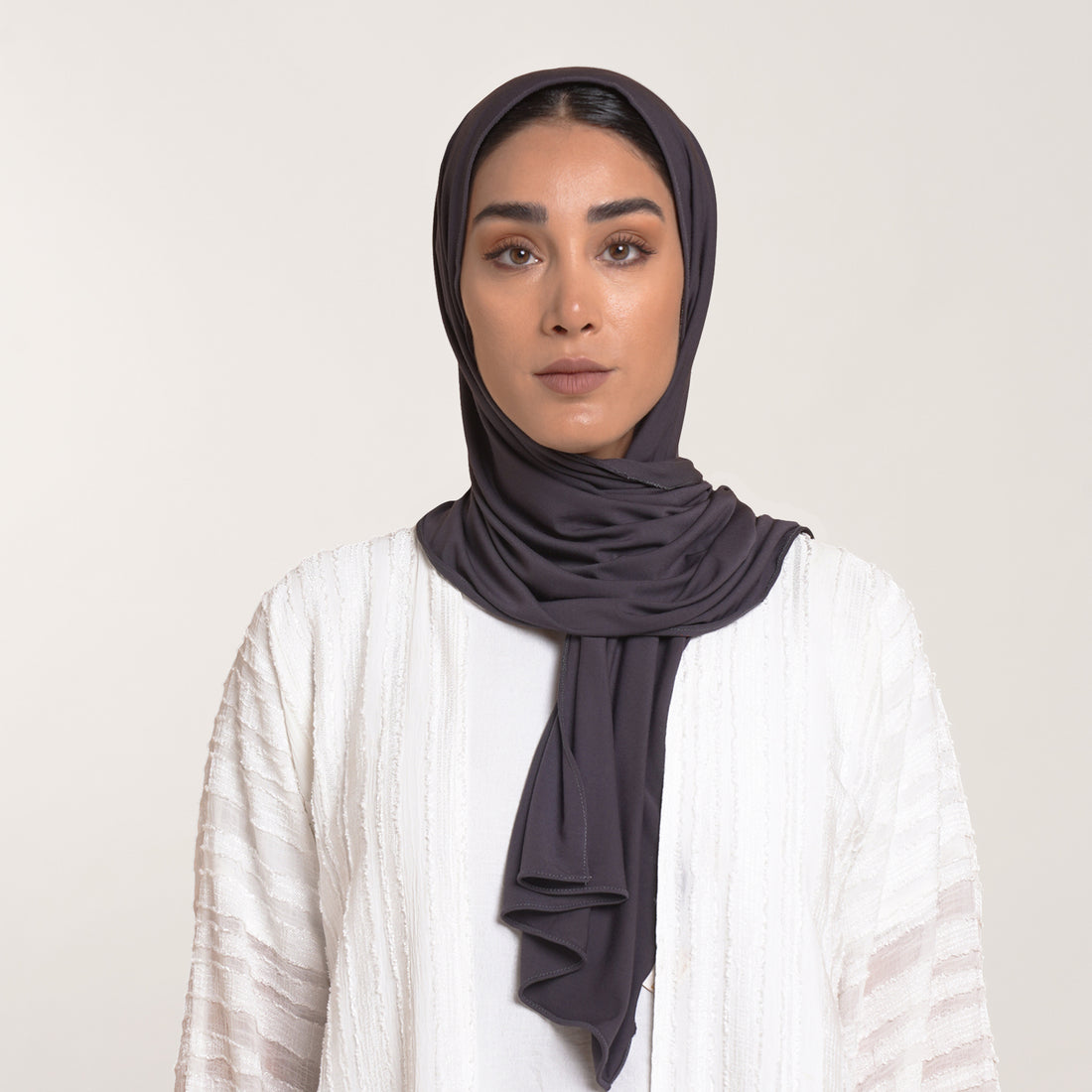 CC Malmal Baby Hijab - Smoky Plum