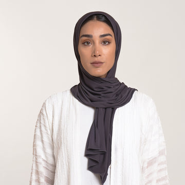 CC Malmal Baby Hijab - Smoky Plum