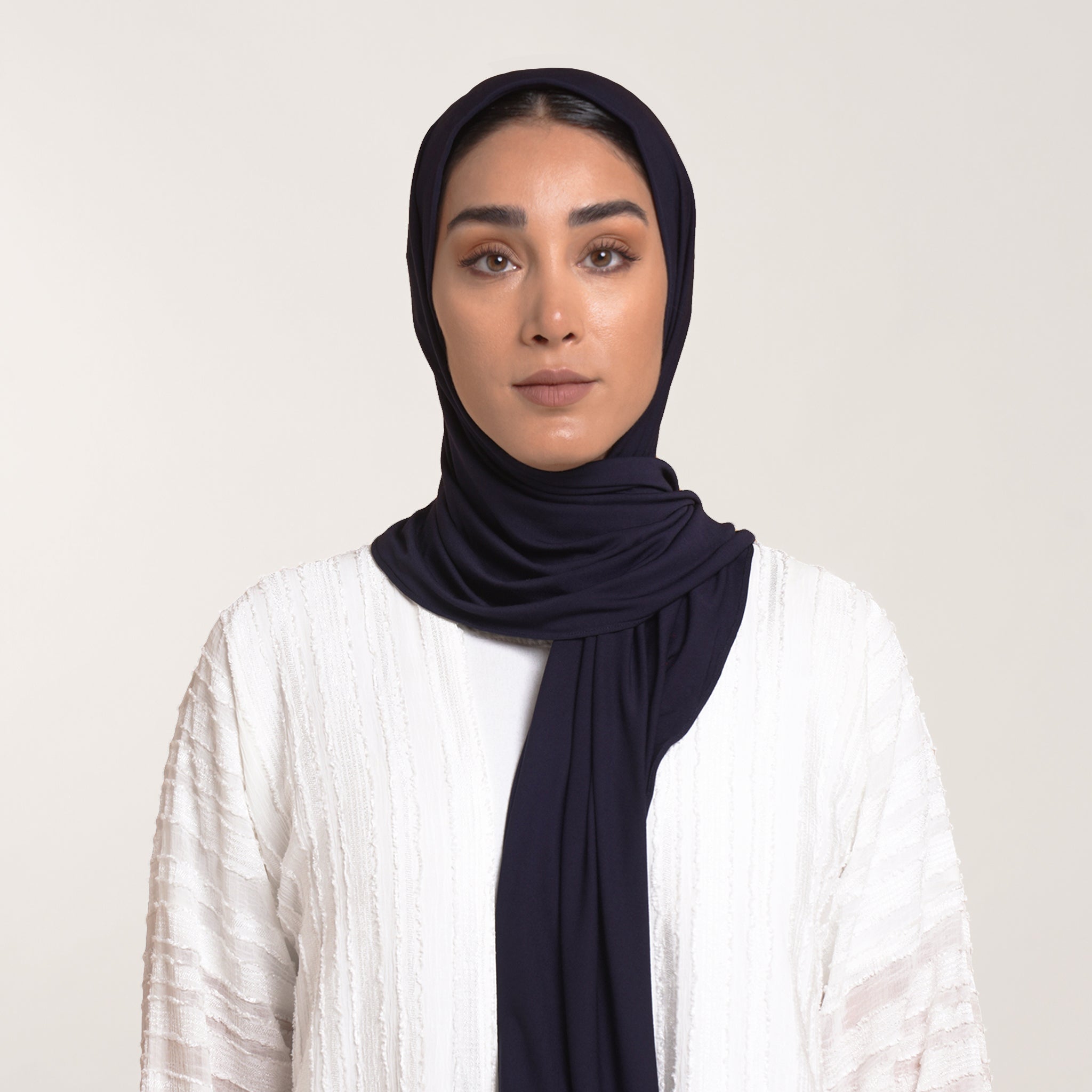 CC Malmal Jersey Hijab -Midnight Navy