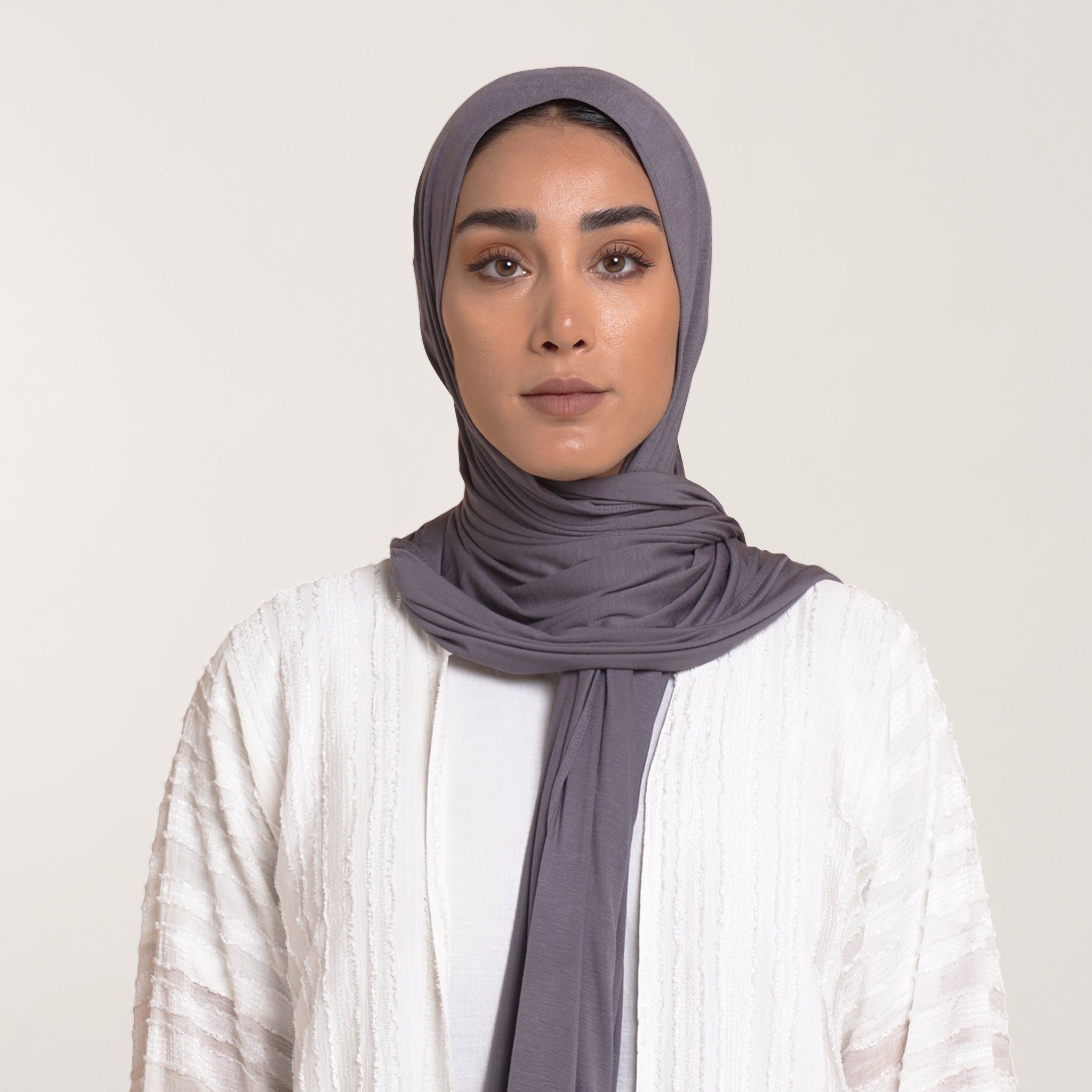 MalMal Cotton Hijab - Smoky Mauve