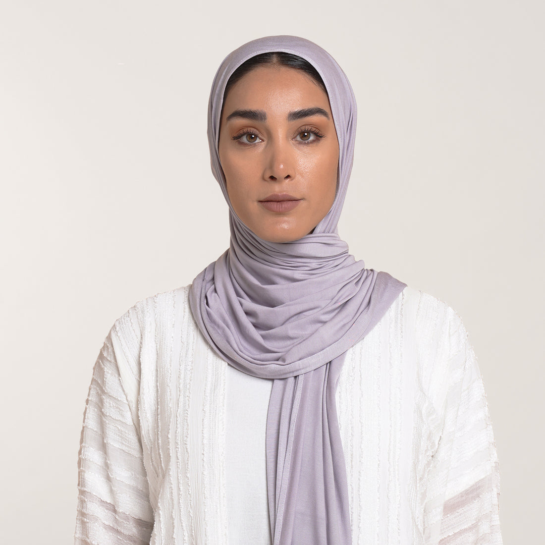 CC Malmal Jersey Hijab -Lavender Mist