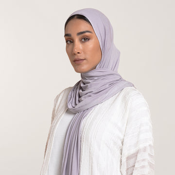 CC Malmal Jersey Hijab -Lavender Mist