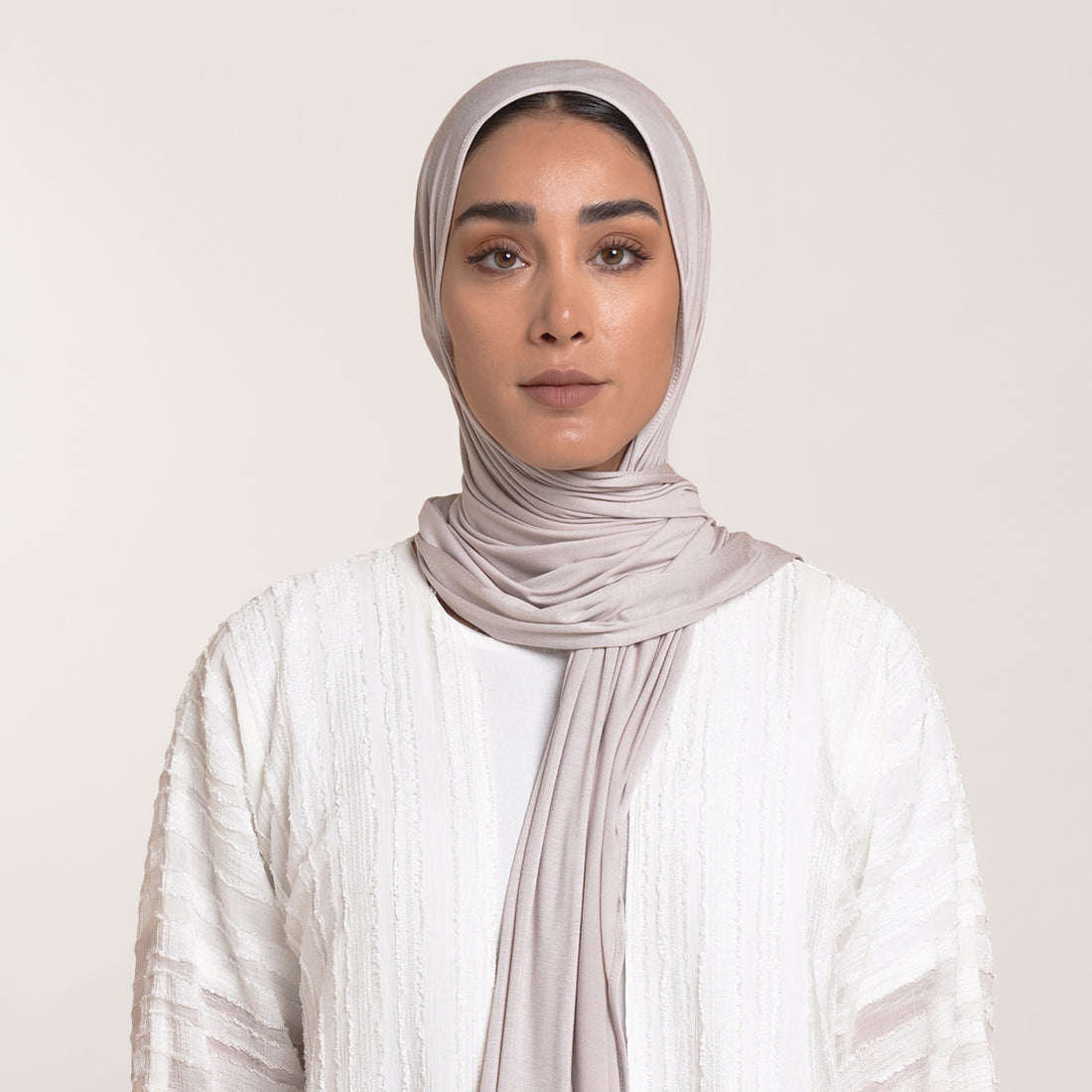 CC Malmal Jersey Hijab -Mushroom