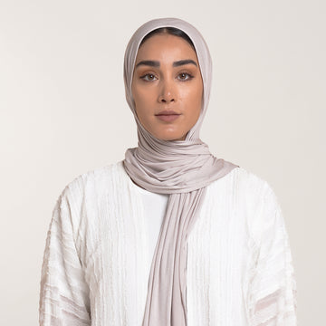 CC Malmal Jersey Hijab -Mushroom