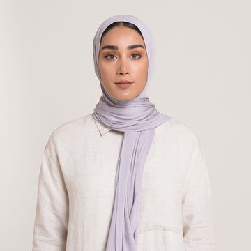 CC Malmal Jersey Hijab -Soft Lilac