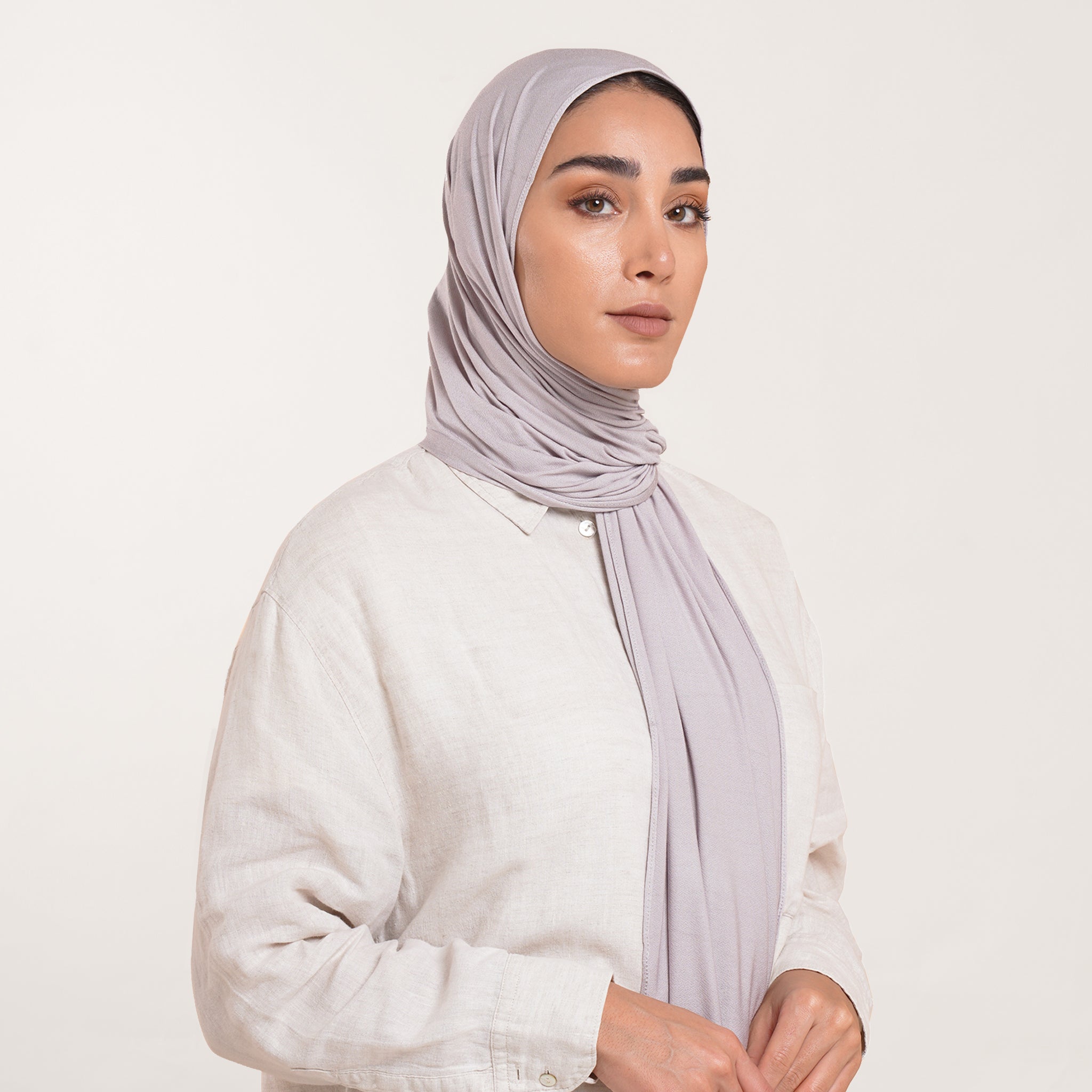 CC Malmal Jersey Hijab -Light Lilac