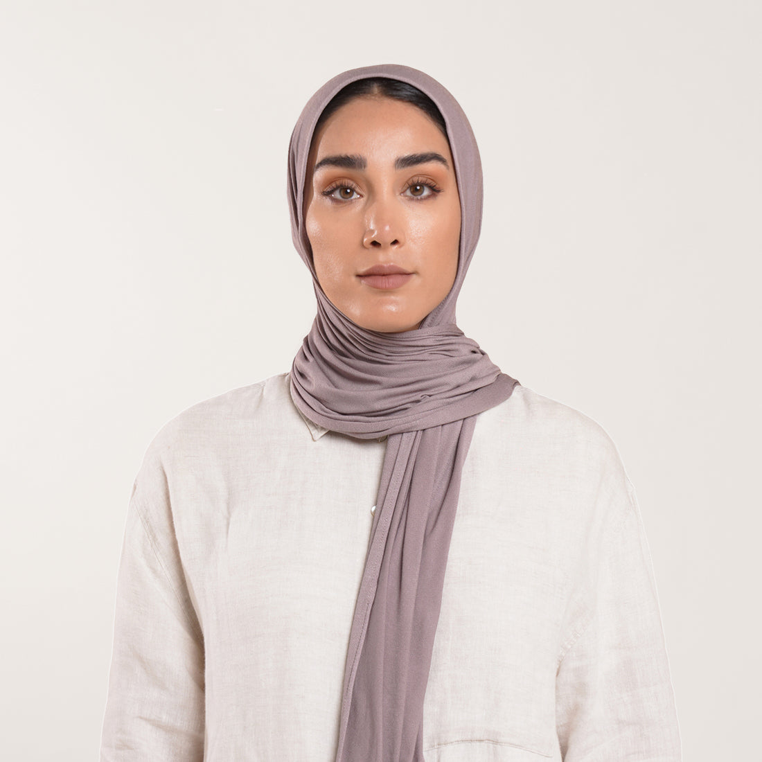 CC Malmal Jersey Hijab -Dusty Rose
