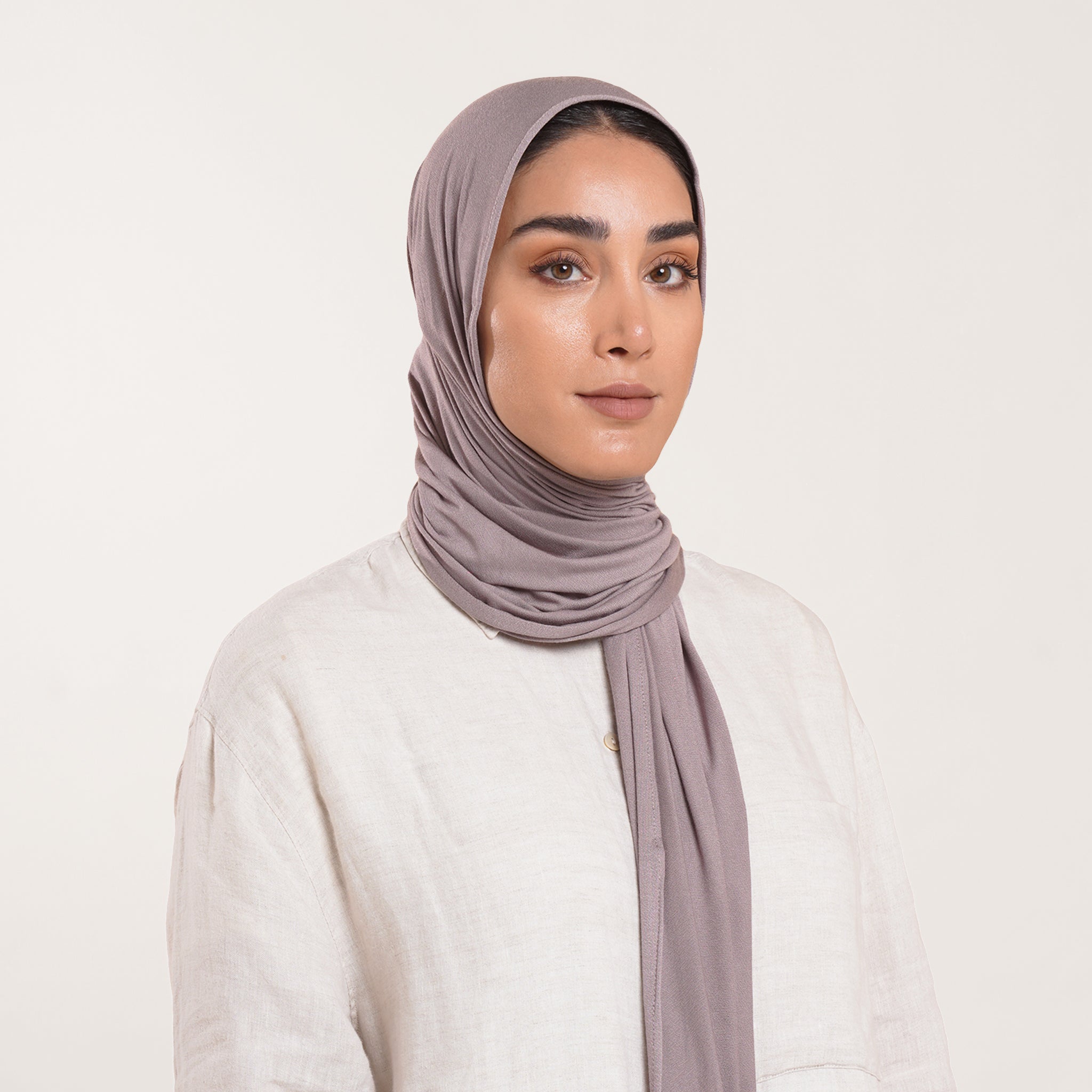 CC Malmal Jersey Hijab -Dusty Rose