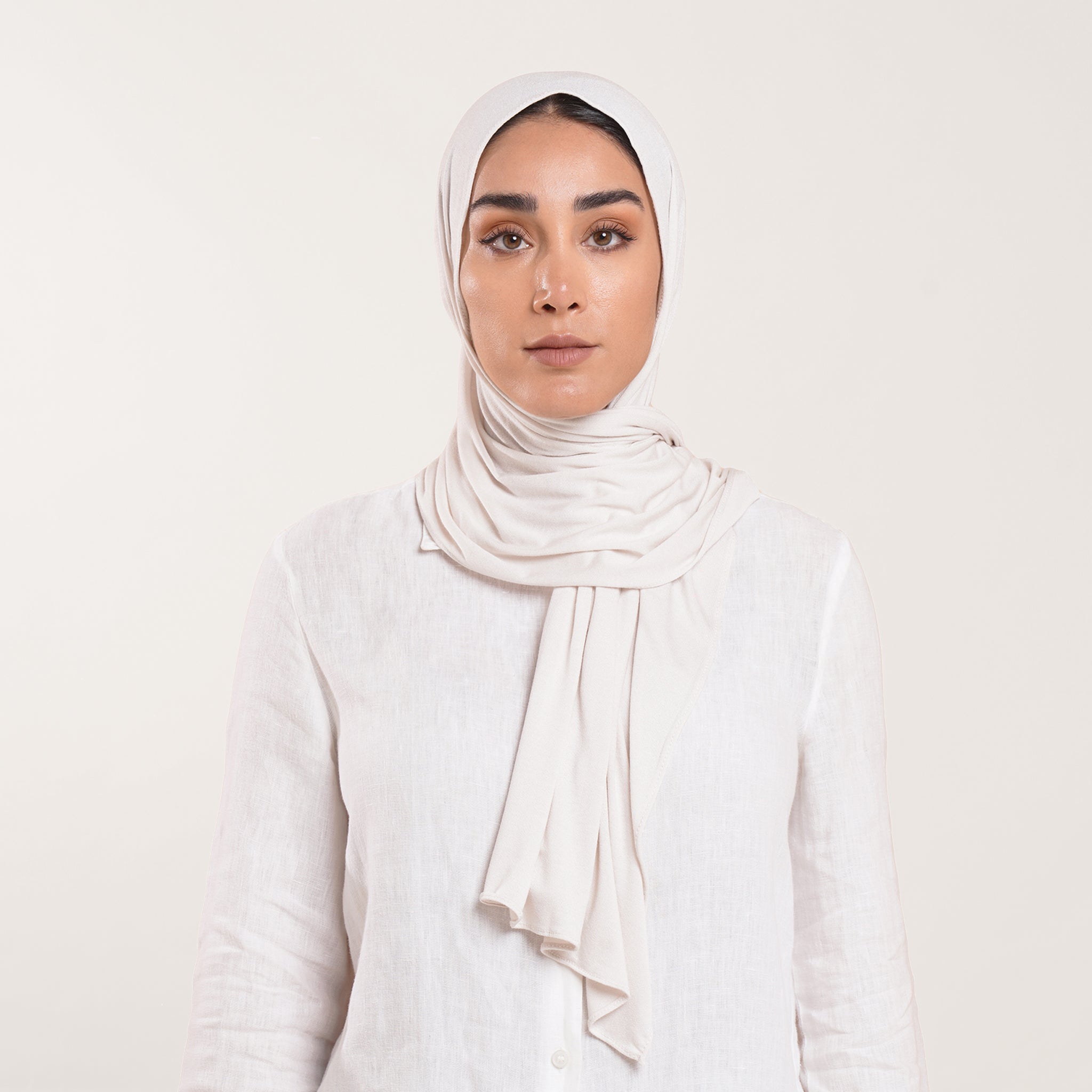 CC Malmal Baby Hijab - Soft Ivory