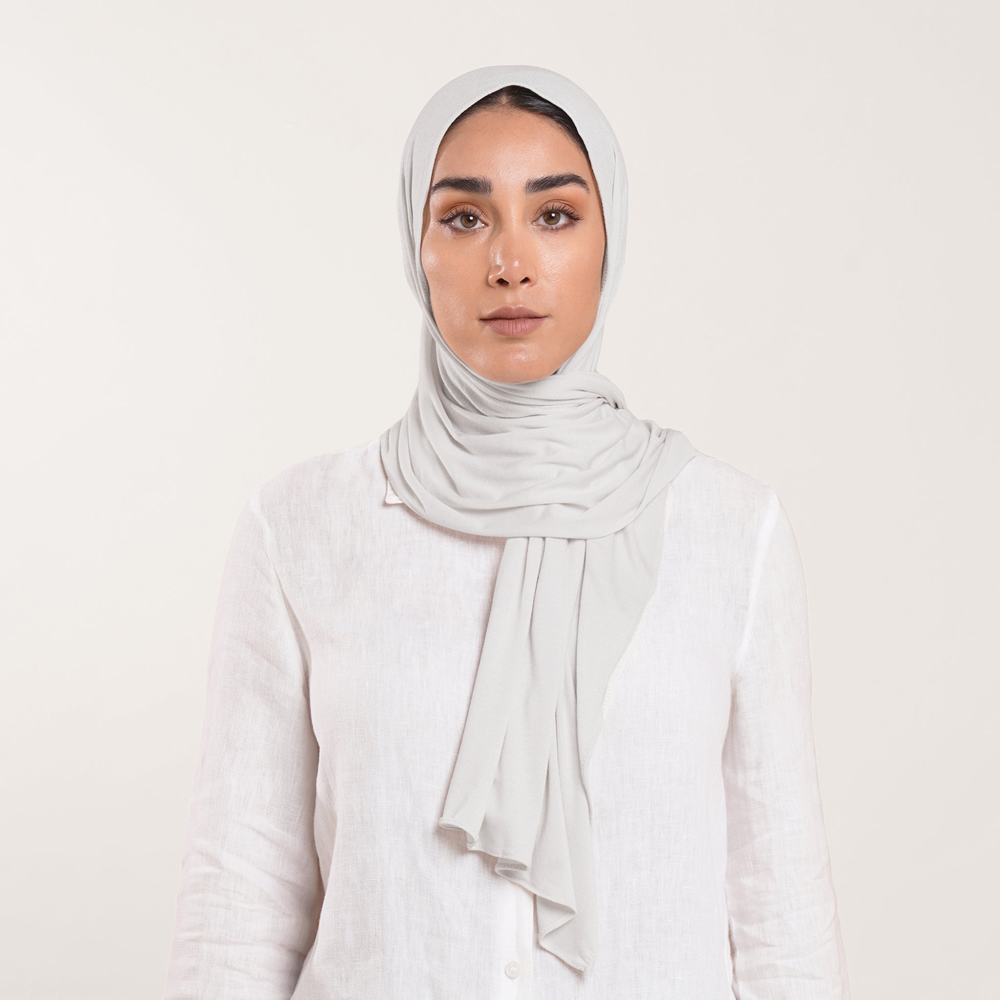 CC Malmal Baby Hijab - Pearl Gray