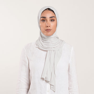 CC Malmal Baby Hijab - Pearl Gray