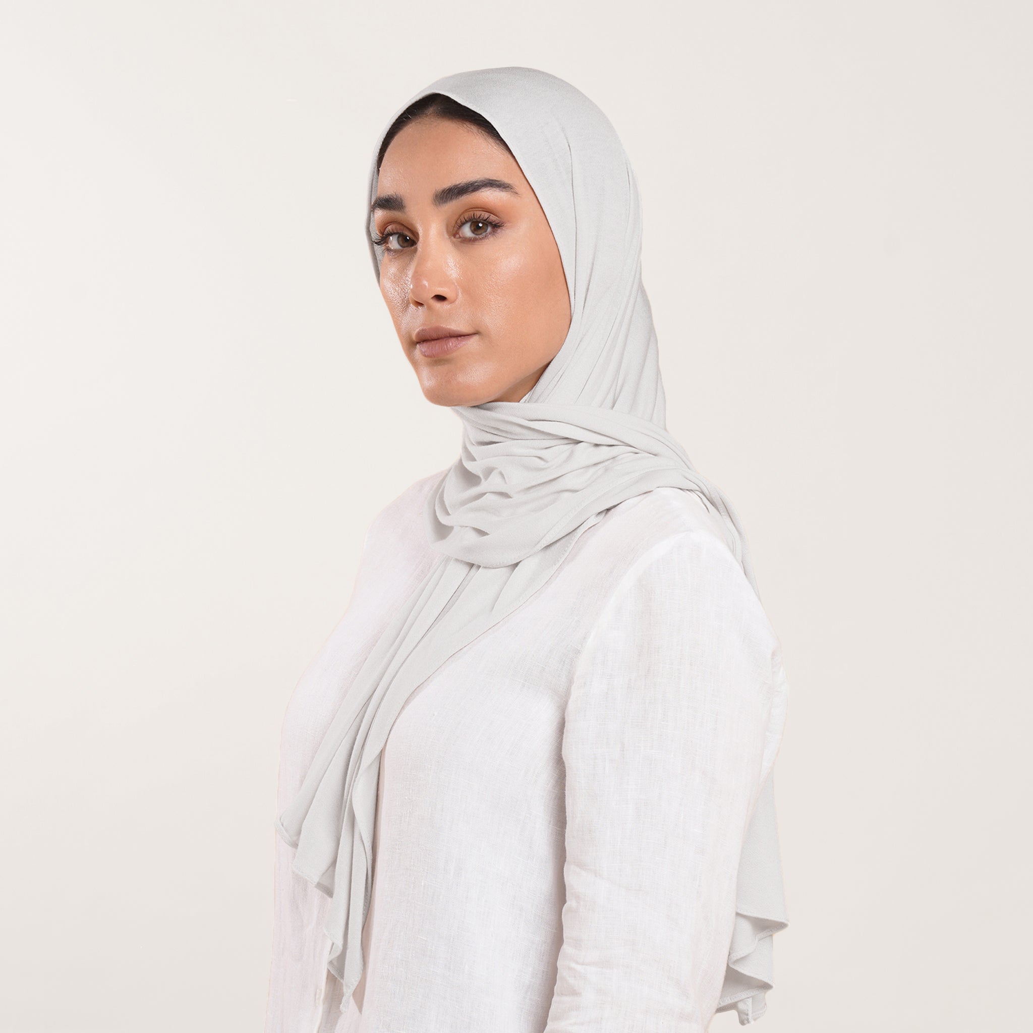 CC Malmal Baby Hijab - Pearl Gray