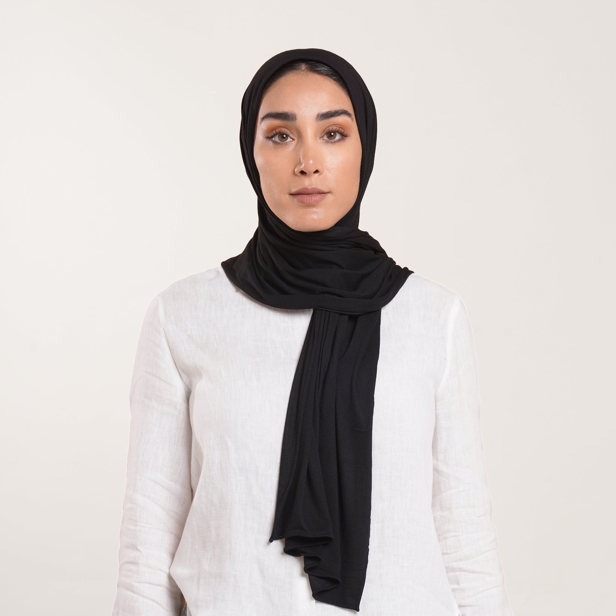 Modal Baby Hijab - Classic Black